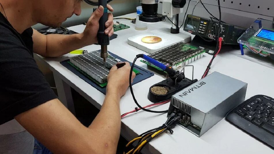 Ремонт техники Bitmain